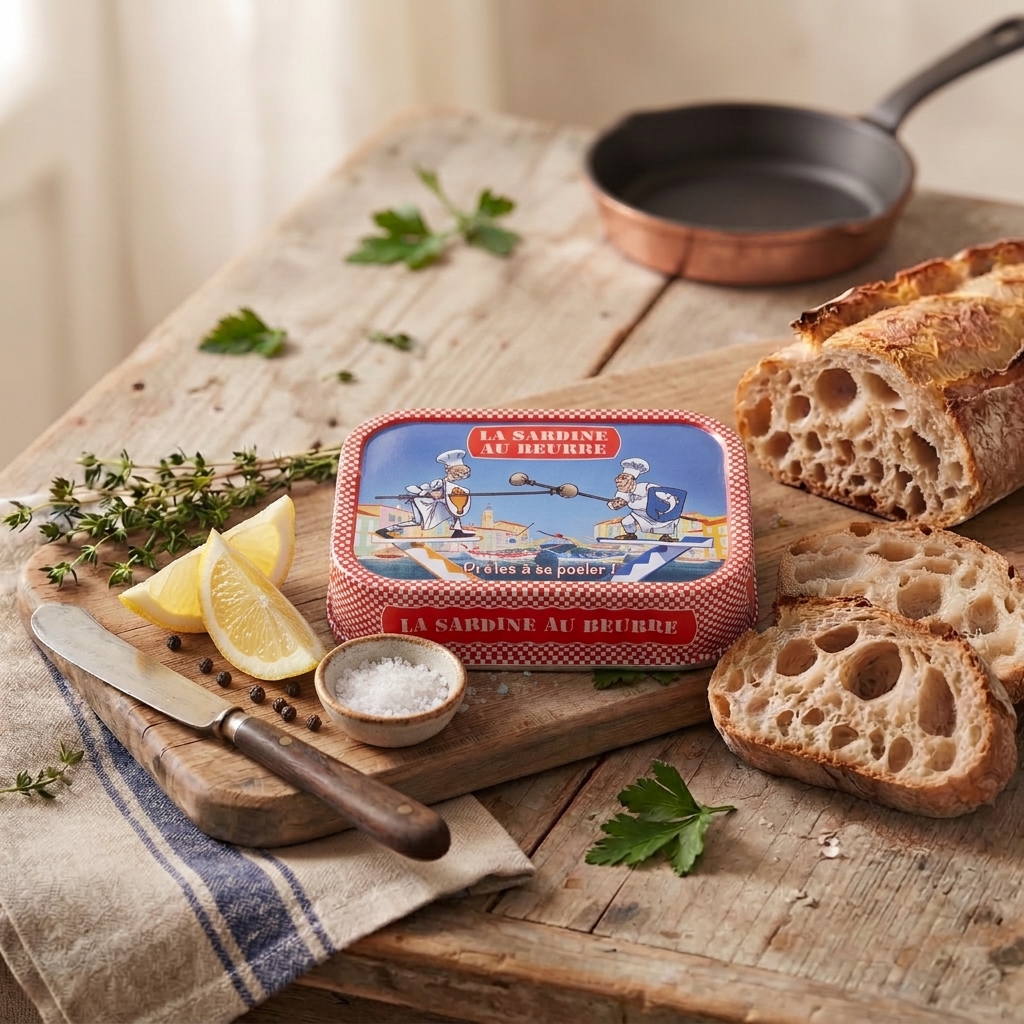 Ferrigno Sardines in Butter with Parsley & Garlic