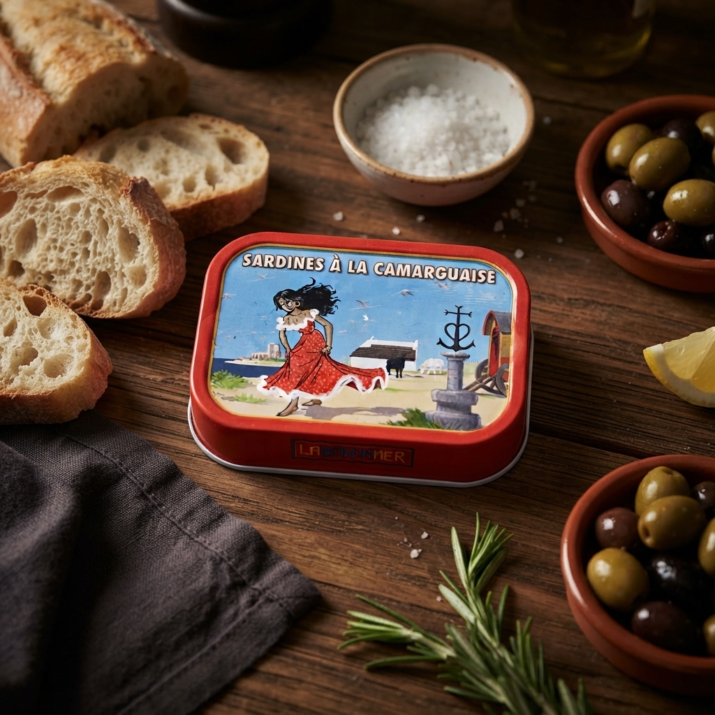 Ferrigno Sardines Camarguaise with Chorizo