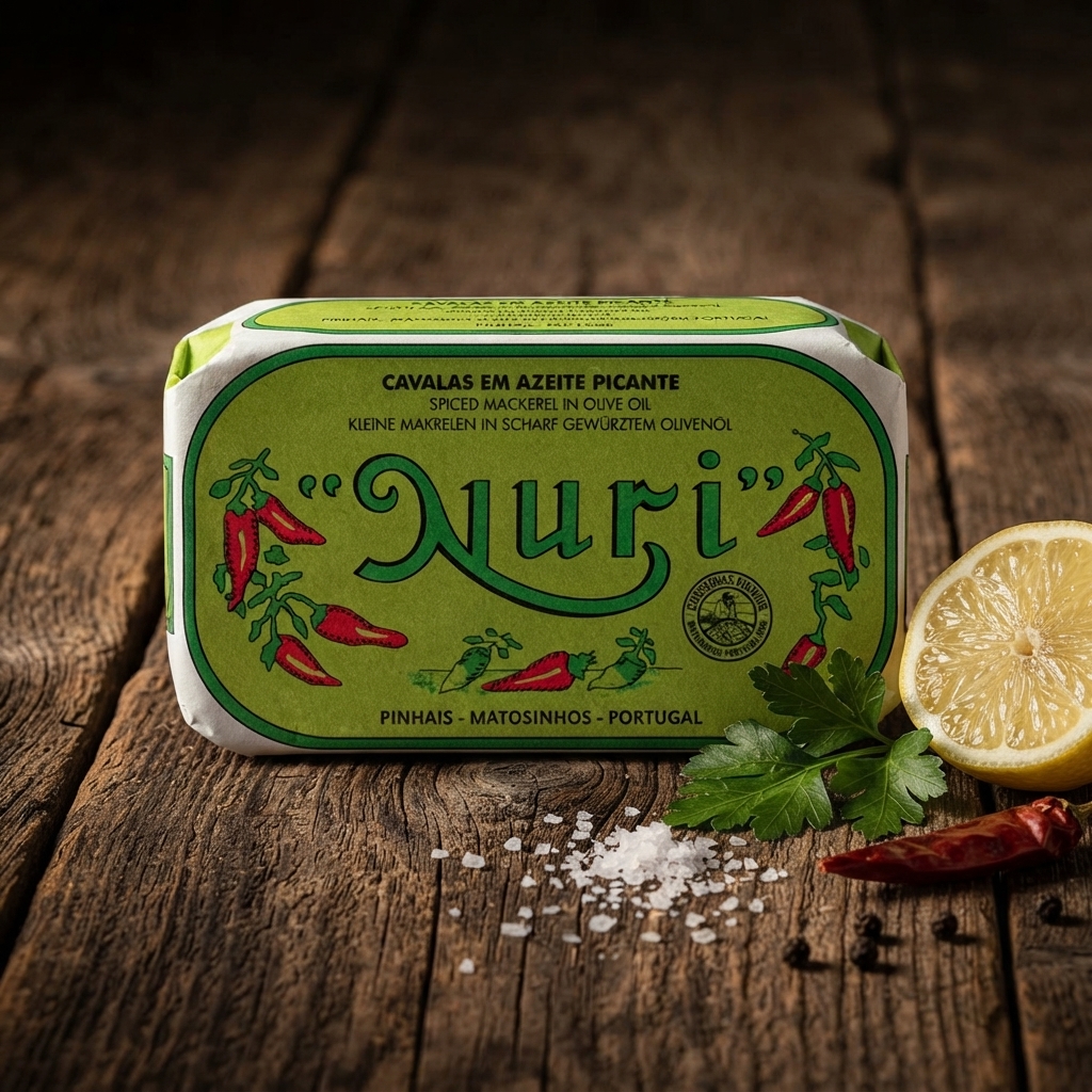 Nuri Spiced Mackerel in Olive Oil