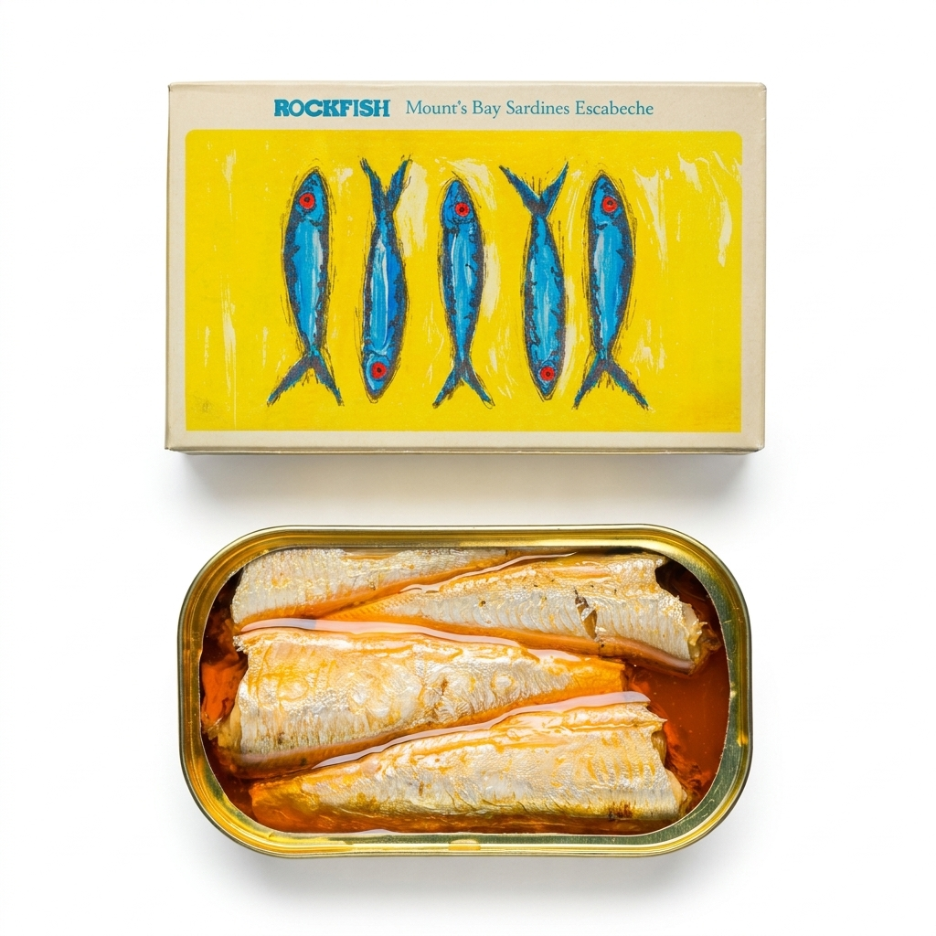 Rockfish Mount's Bay Sardines Escabeche