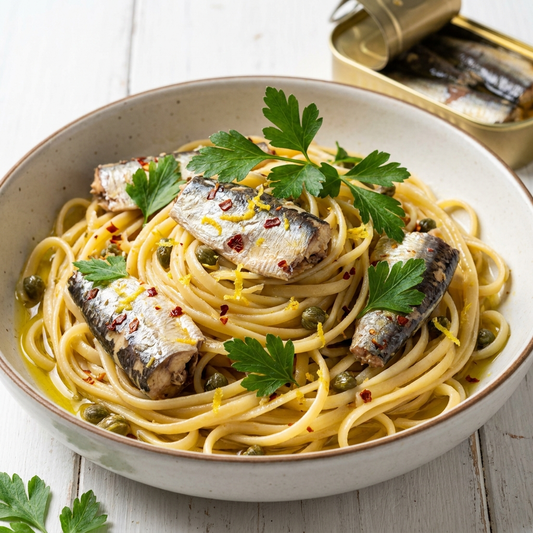 sardine pasta chilli recipe