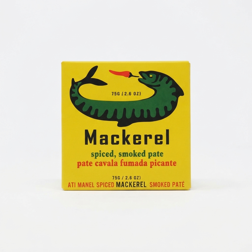 Ati Manel Spiced Smoked Mackerel Pâté