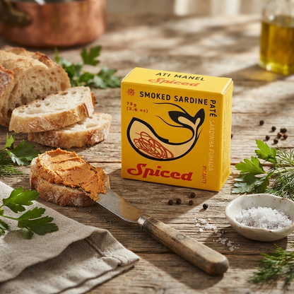 Ati Manel Spiced Smoked Sardine Pâté