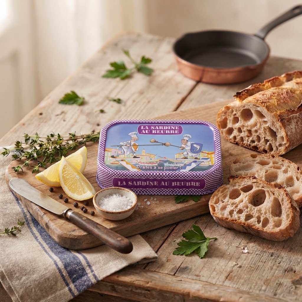 Ferrigno Sardines in Butter with Provence Thyme