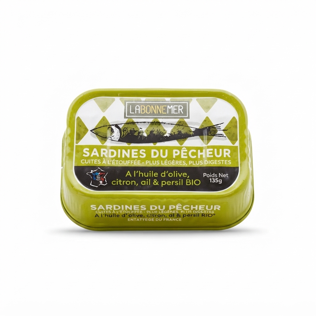 Ferrigno Sardines in Olive Oil with Lemon, Garlic & Parsley 135g