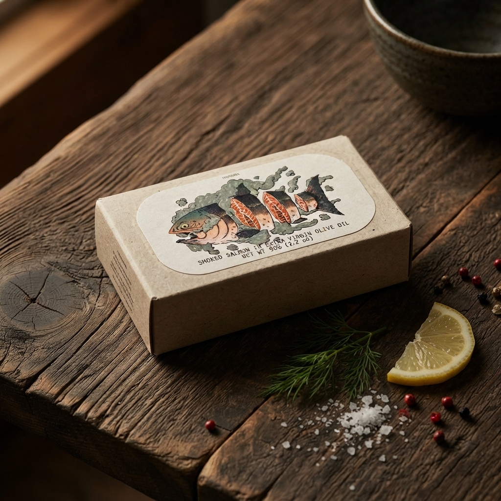 José Gourmet Norwegian Smoked Salmon in Extra Virgin Olive Oil