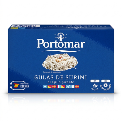 Portomar Surimi Baby Eels in Garlic Spice Sauce