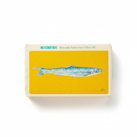 Rockfish Plymouth Anchovies in Olive Oil