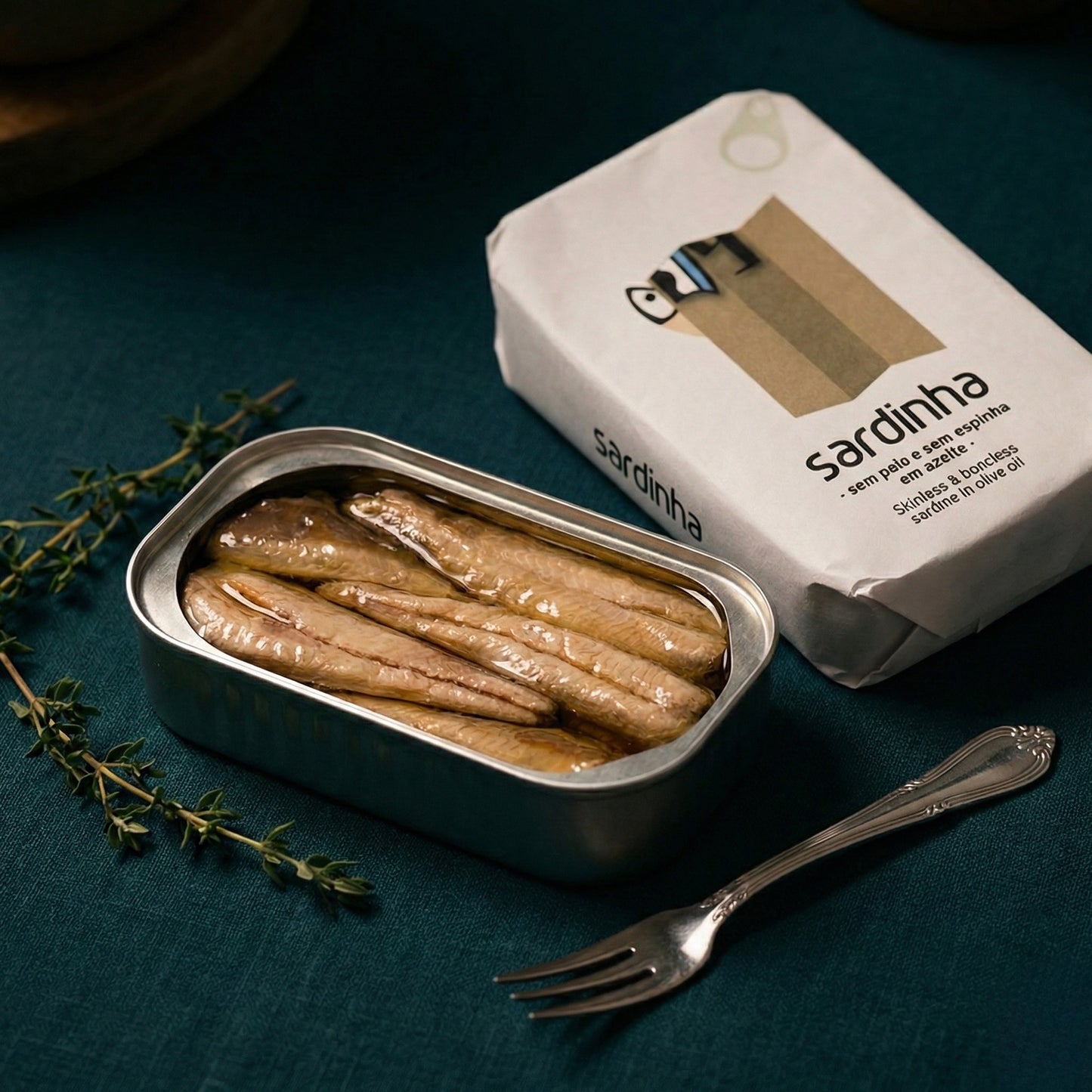 Sardinha Skinless Boneless Sardine in Olive Oil